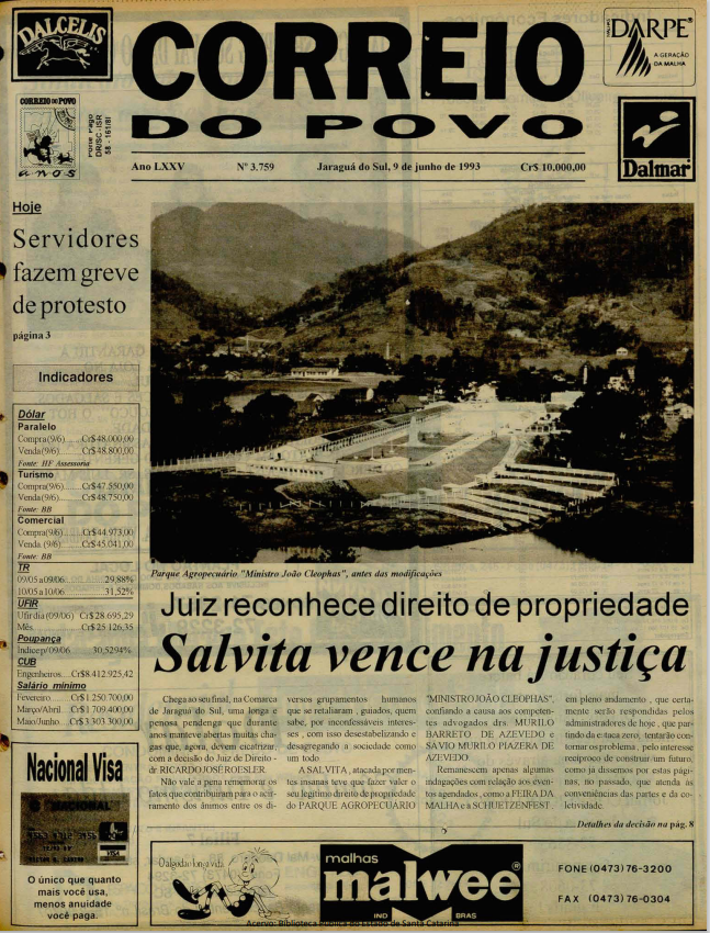 Jornal Digital O Correio do Povo edição 933759