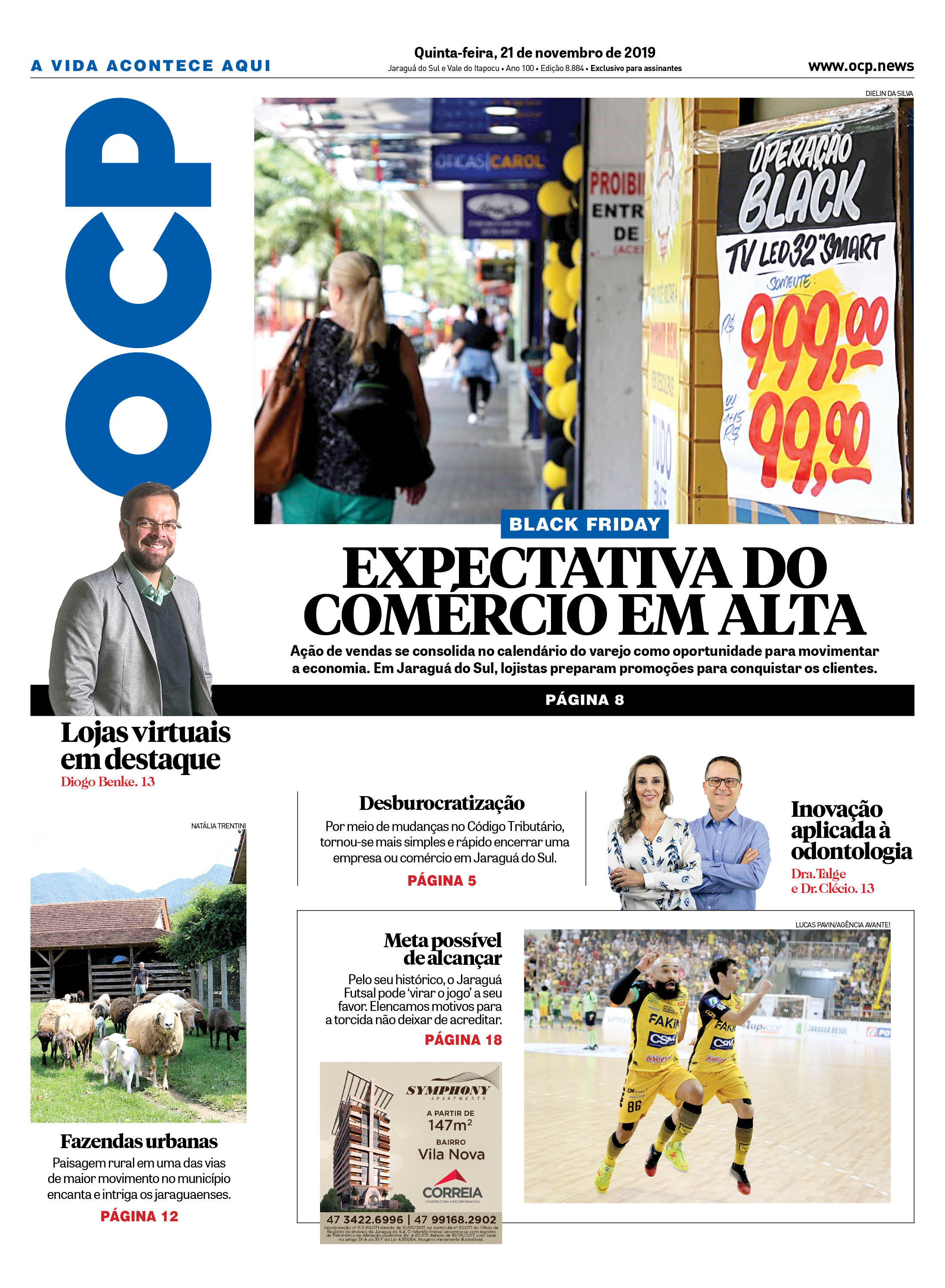 Jornal Digital O Correio do Povo edição 211119