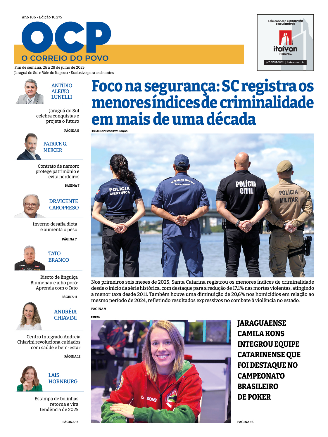 Jornal Digital O Correio do Povo edição 260725