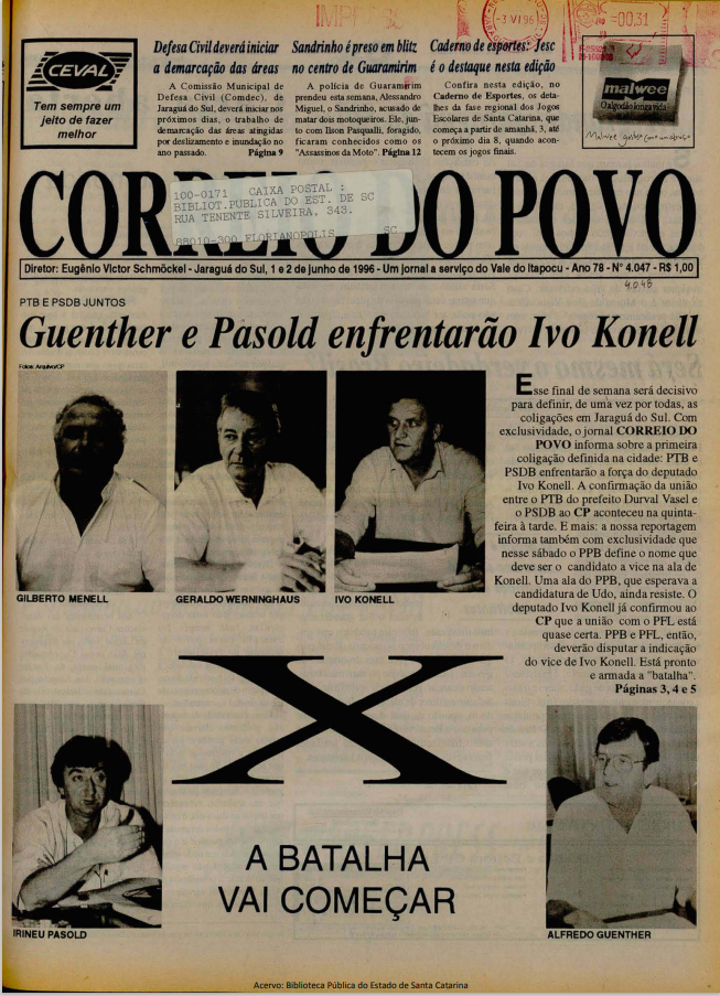 Jornal Digital O Correio do Povo edição 96047