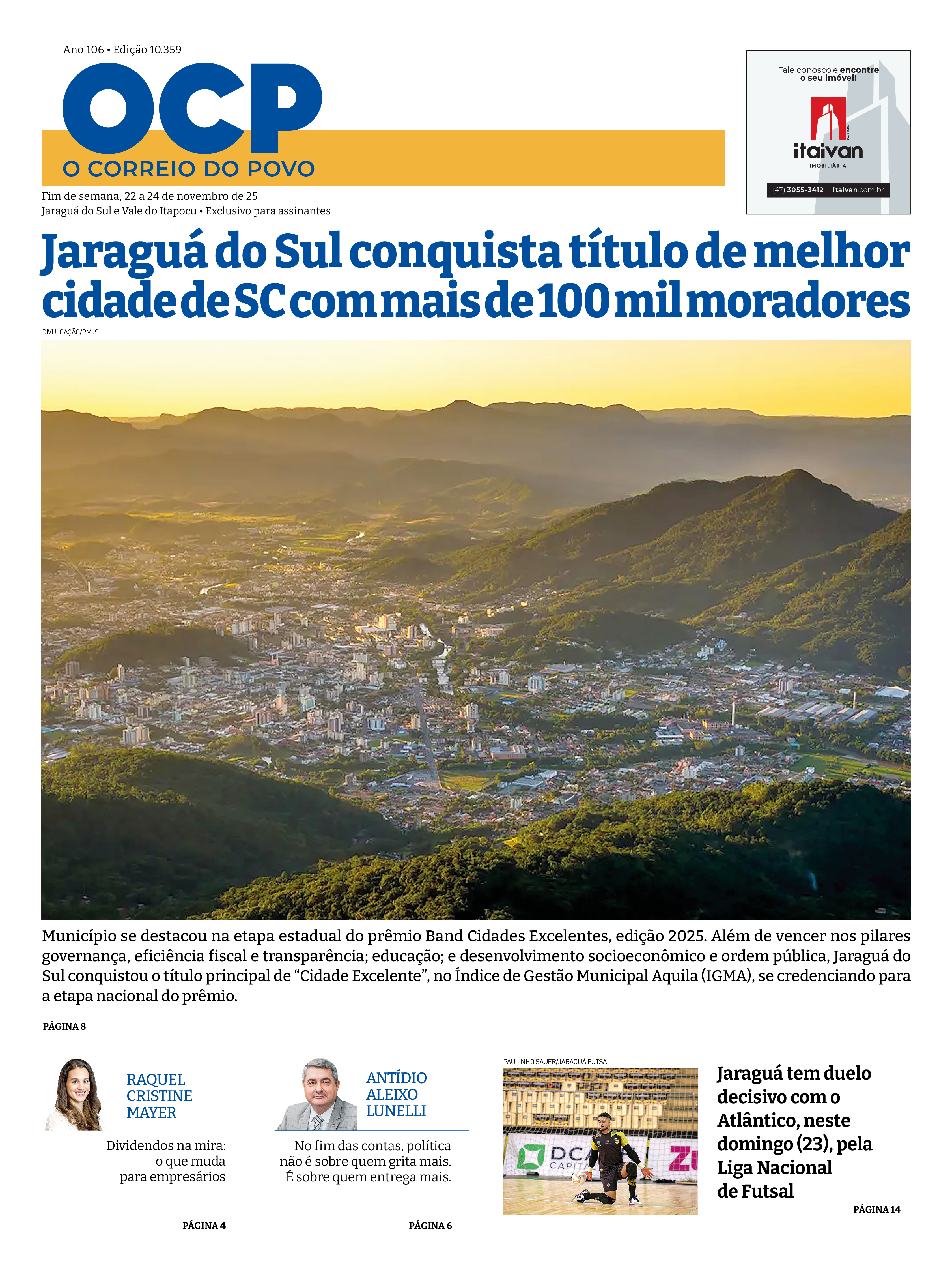 Jornal Digital O Correio do Povo edição 221125
