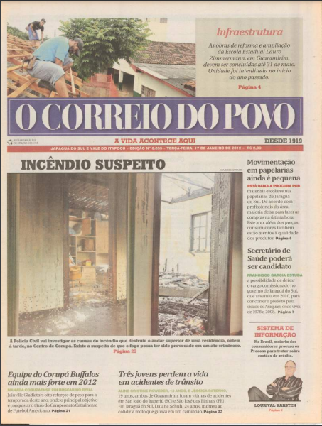 Jornal Digital O Correio do Povo edição 6855