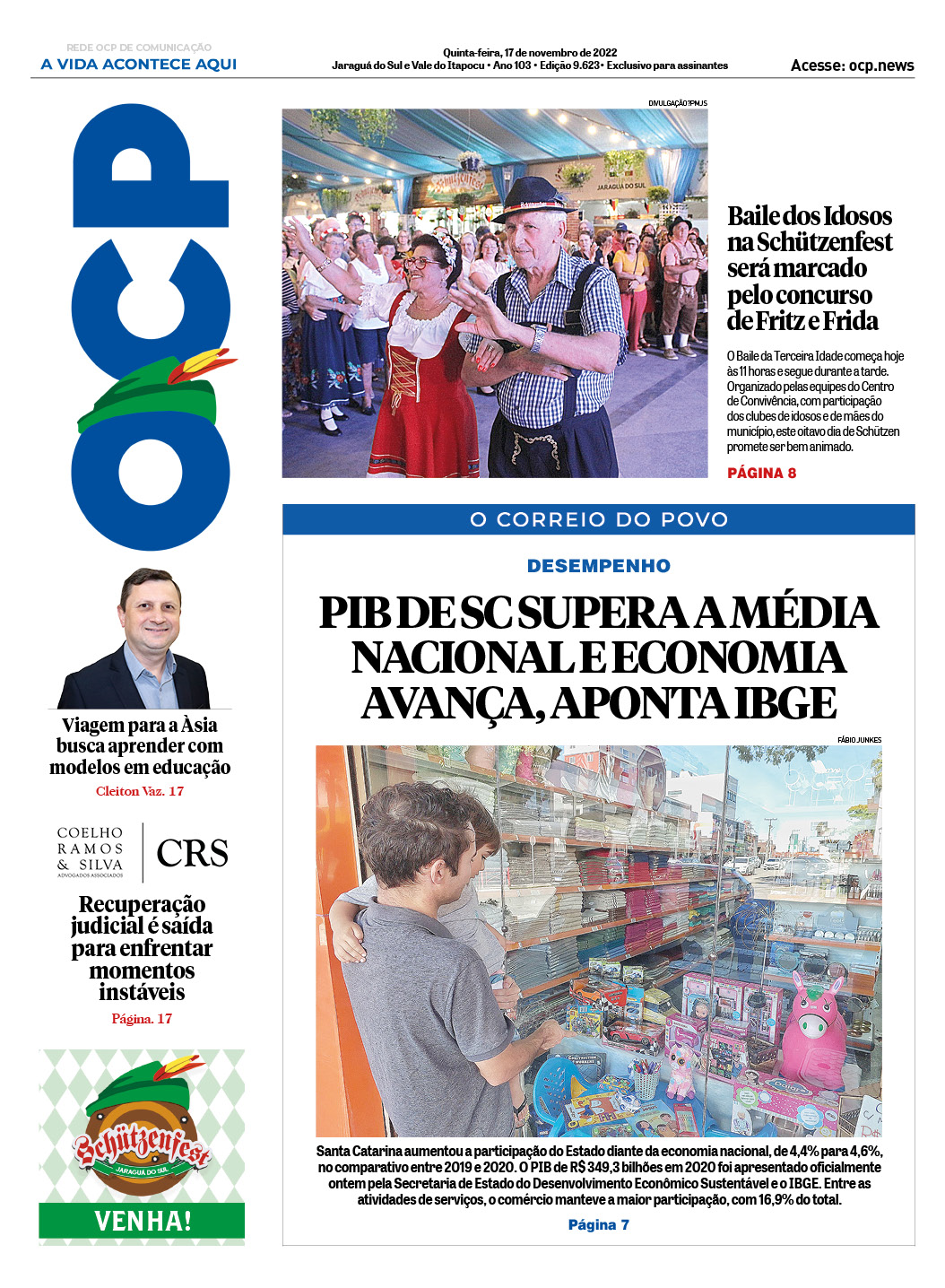 Jornal Digital O Correio do Povo edição 171122