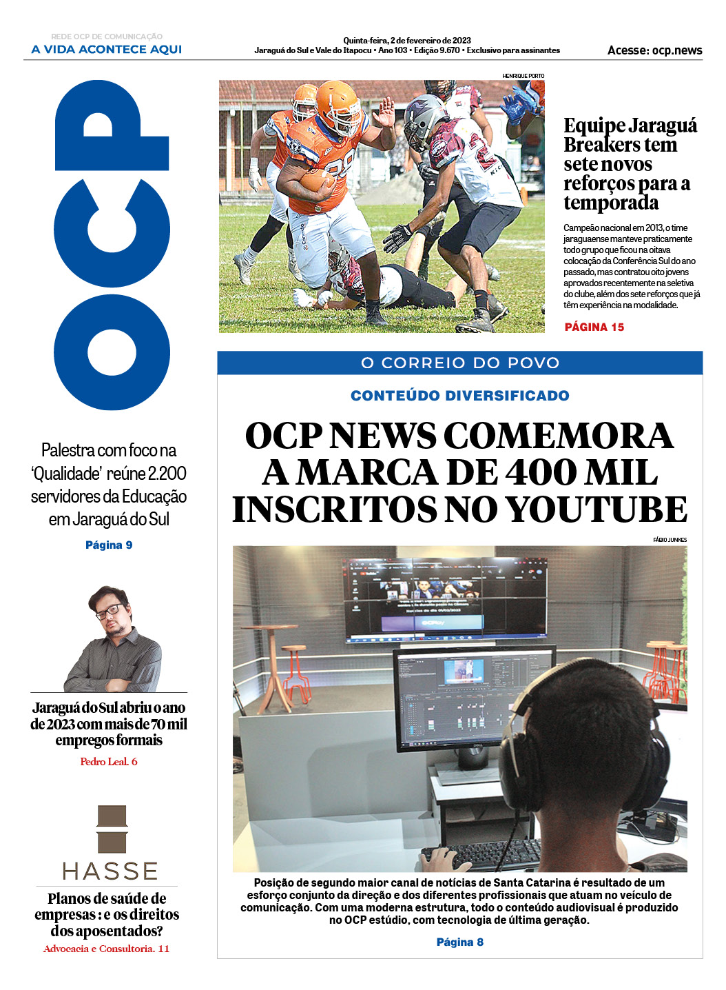 Jornal Digital O Correio do Povo edição 20223