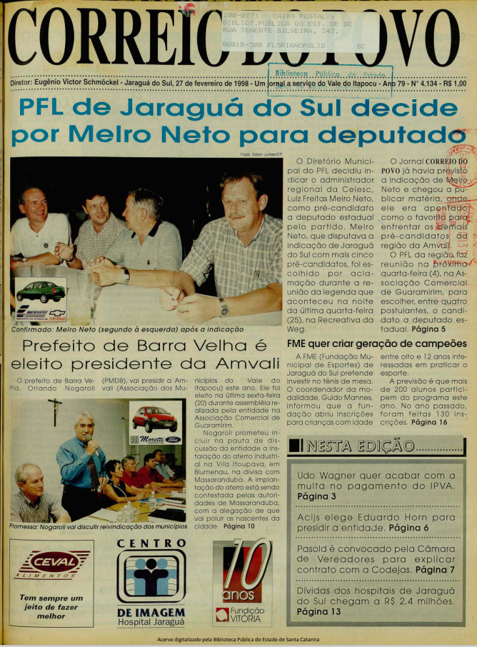 Jornal Digital O Correio do Povo edição 984134