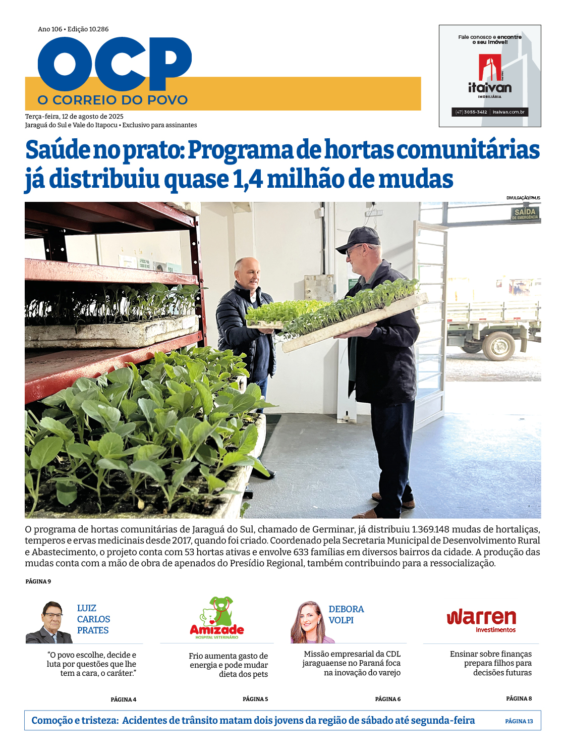 Jornal Digital O Correio do Povo edição 120825