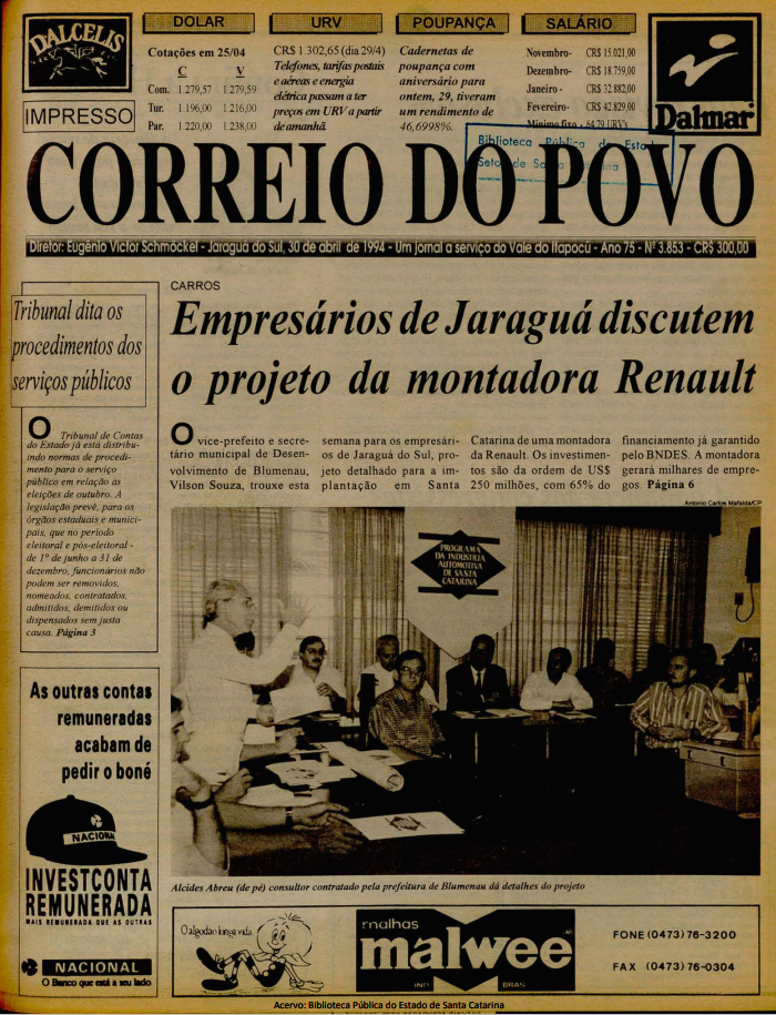Jornal Digital O Correio do Povo edição 943853