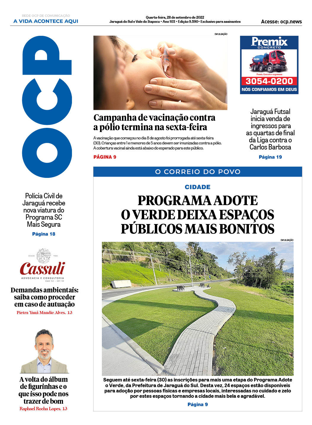 Jornal Digital O Correio do Povo edição 280922