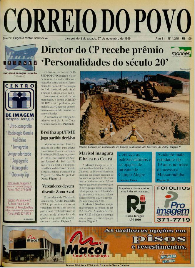 Jornal Digital O Correio do Povo edição 994245