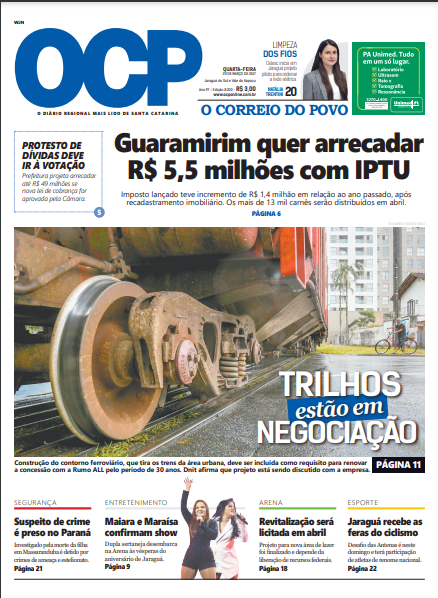 Jornal Digital O Correio do Povo edição 8203