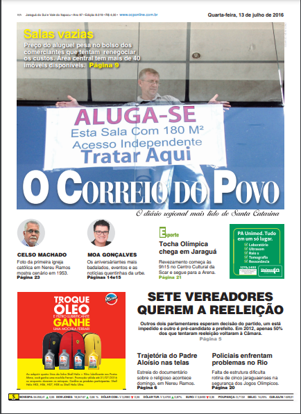 Jornal Digital O Correio do Povo edição 8019