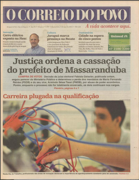 Jornal Digital O Correio do Povo edição 7190