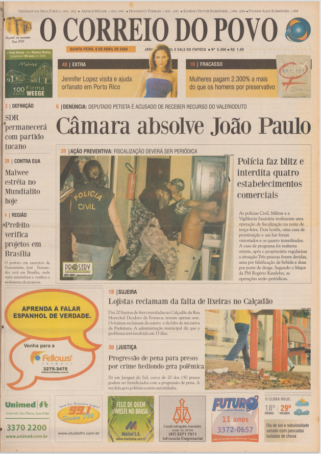 Jornal Digital O Correio do Povo edição 65366