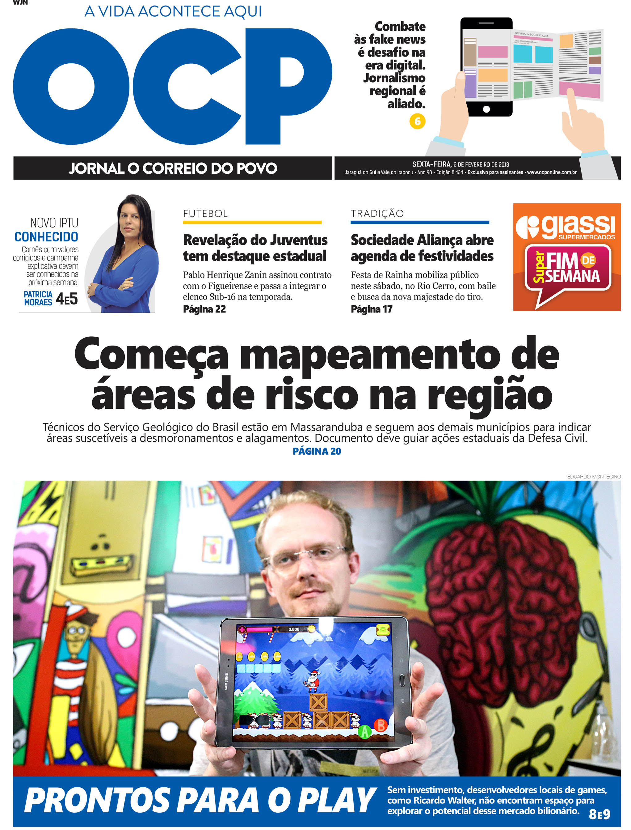 Jornal Digital O Correio do Povo edição 20218