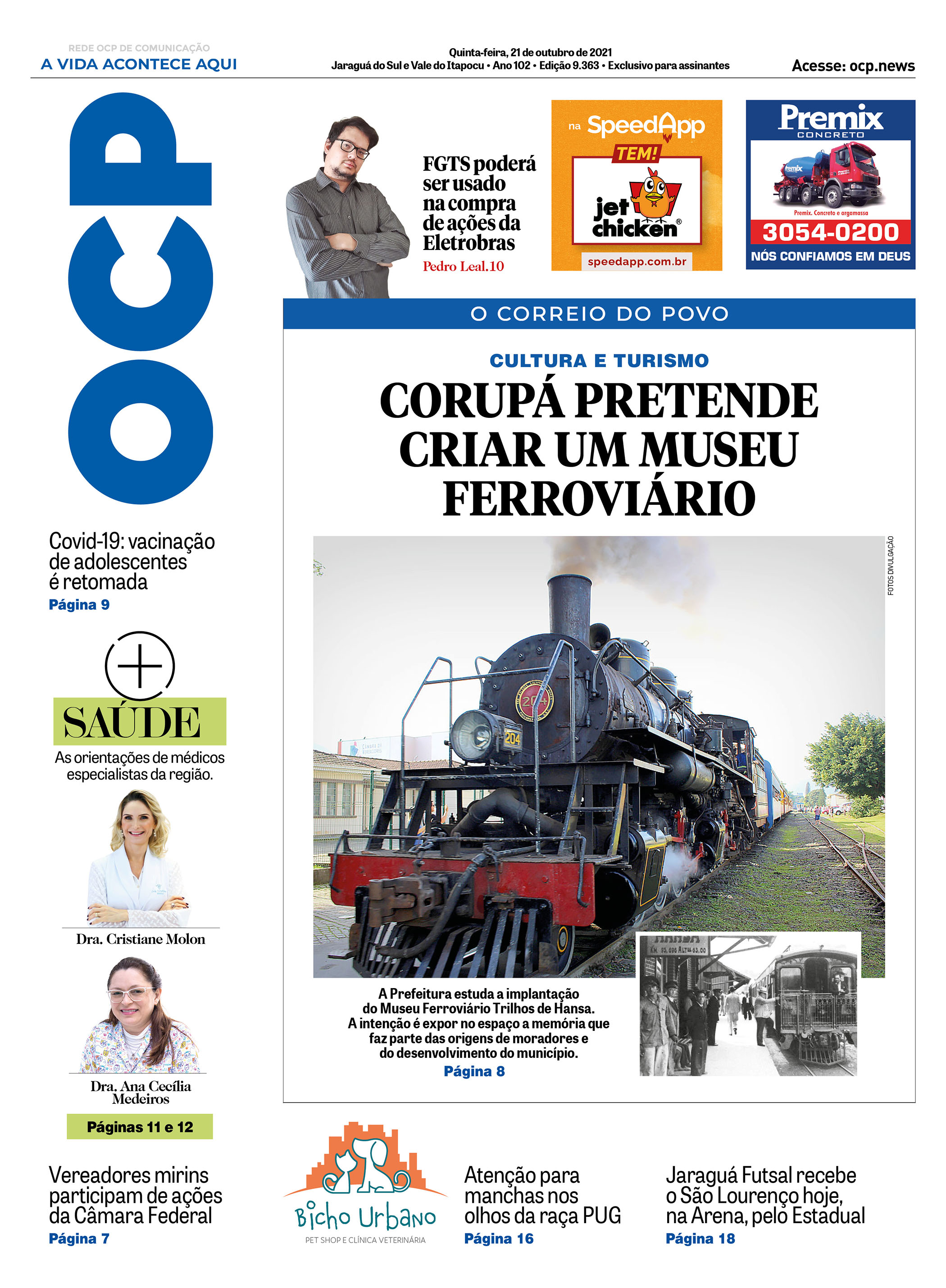Jornal Digital O Correio do Povo edição 211021