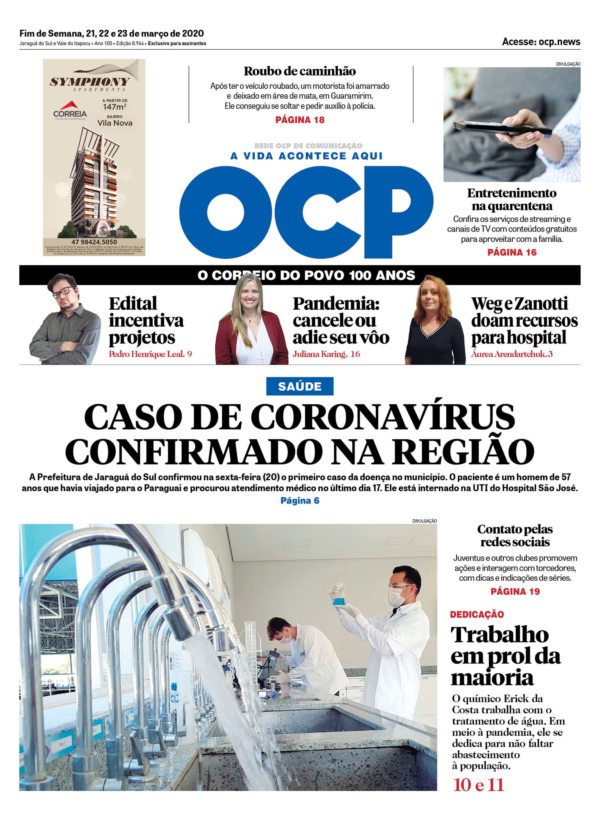 Jornal Digital O Correio do Povo edição 210320