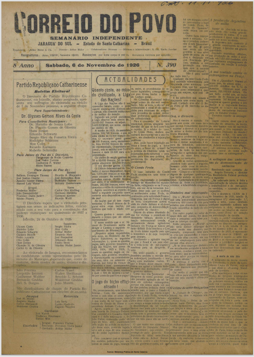 Jornal Digital O Correio do Povo edição 126390