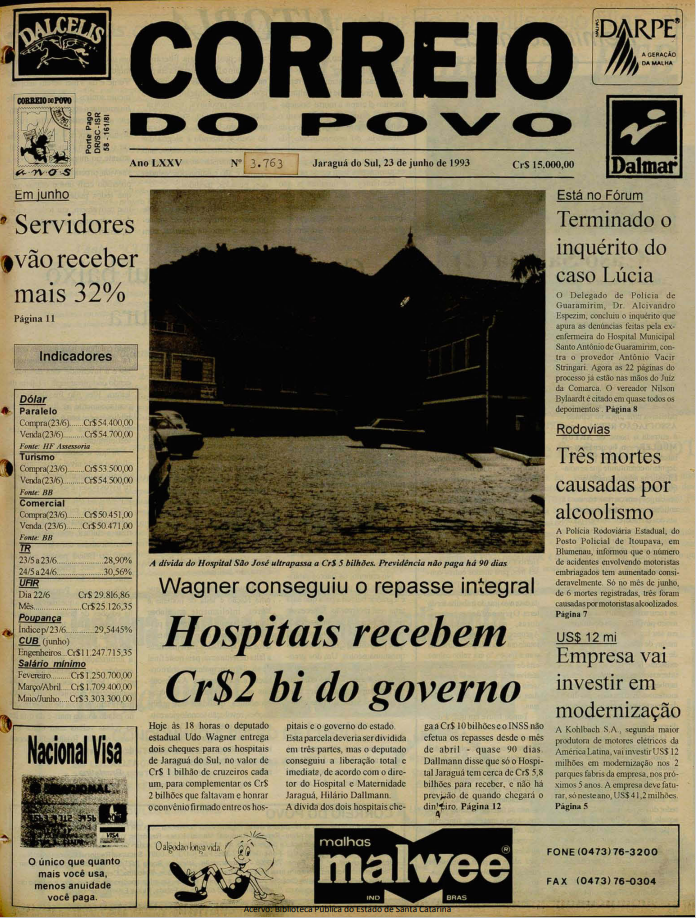 Jornal Digital O Correio do Povo edição 933763