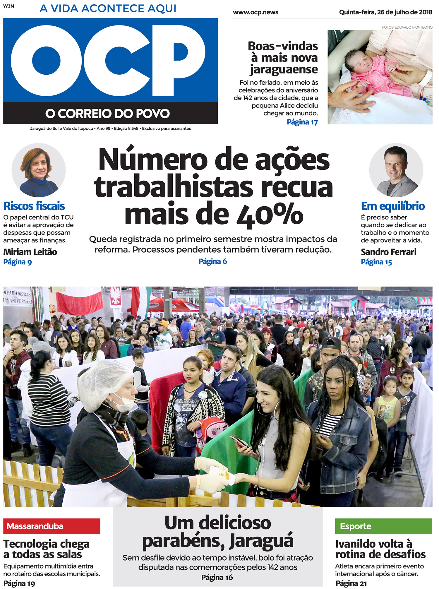 Jornal Digital O Correio do Povo edição 260718