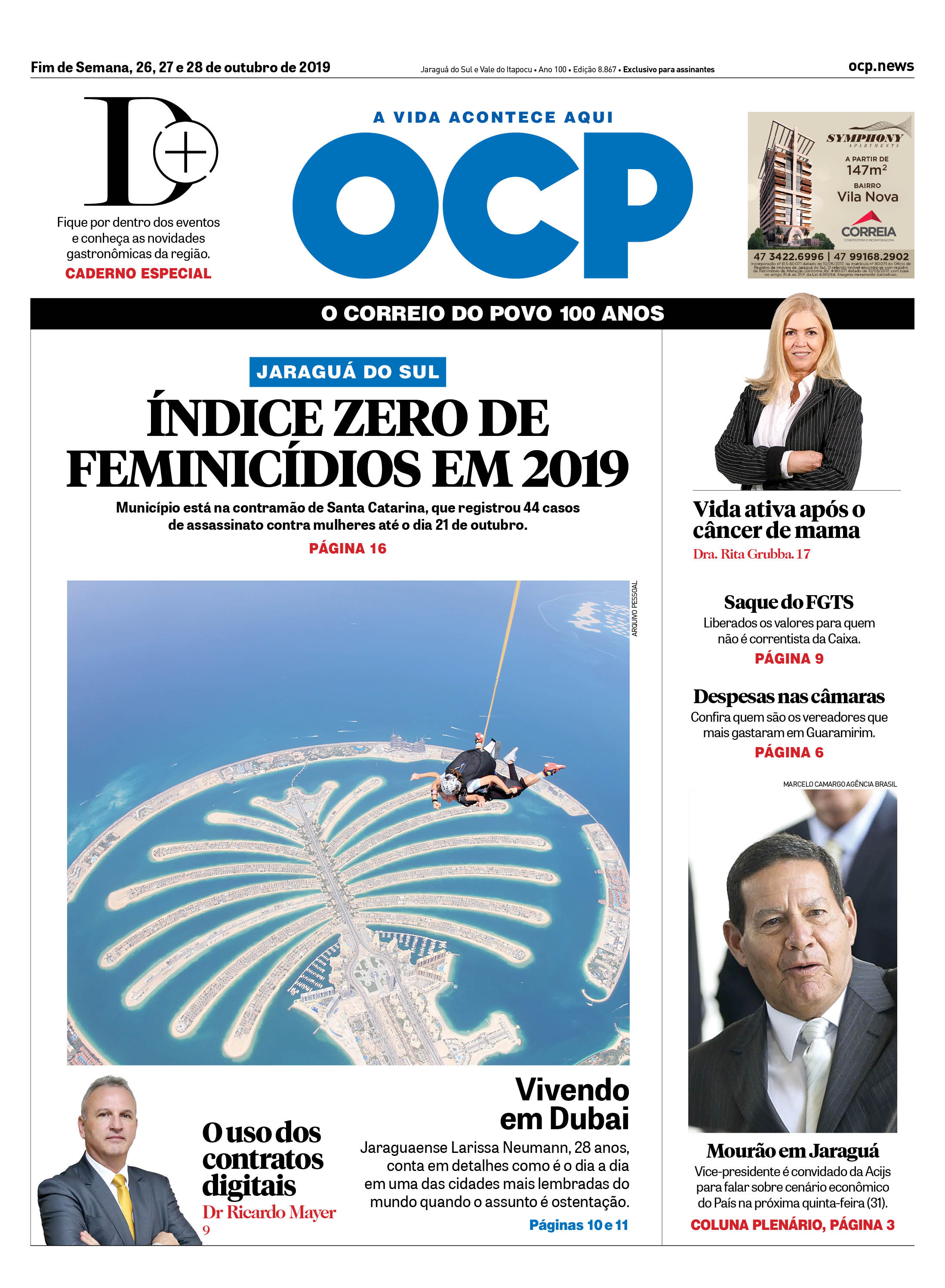 Jornal Digital O Correio do Povo edição 261019