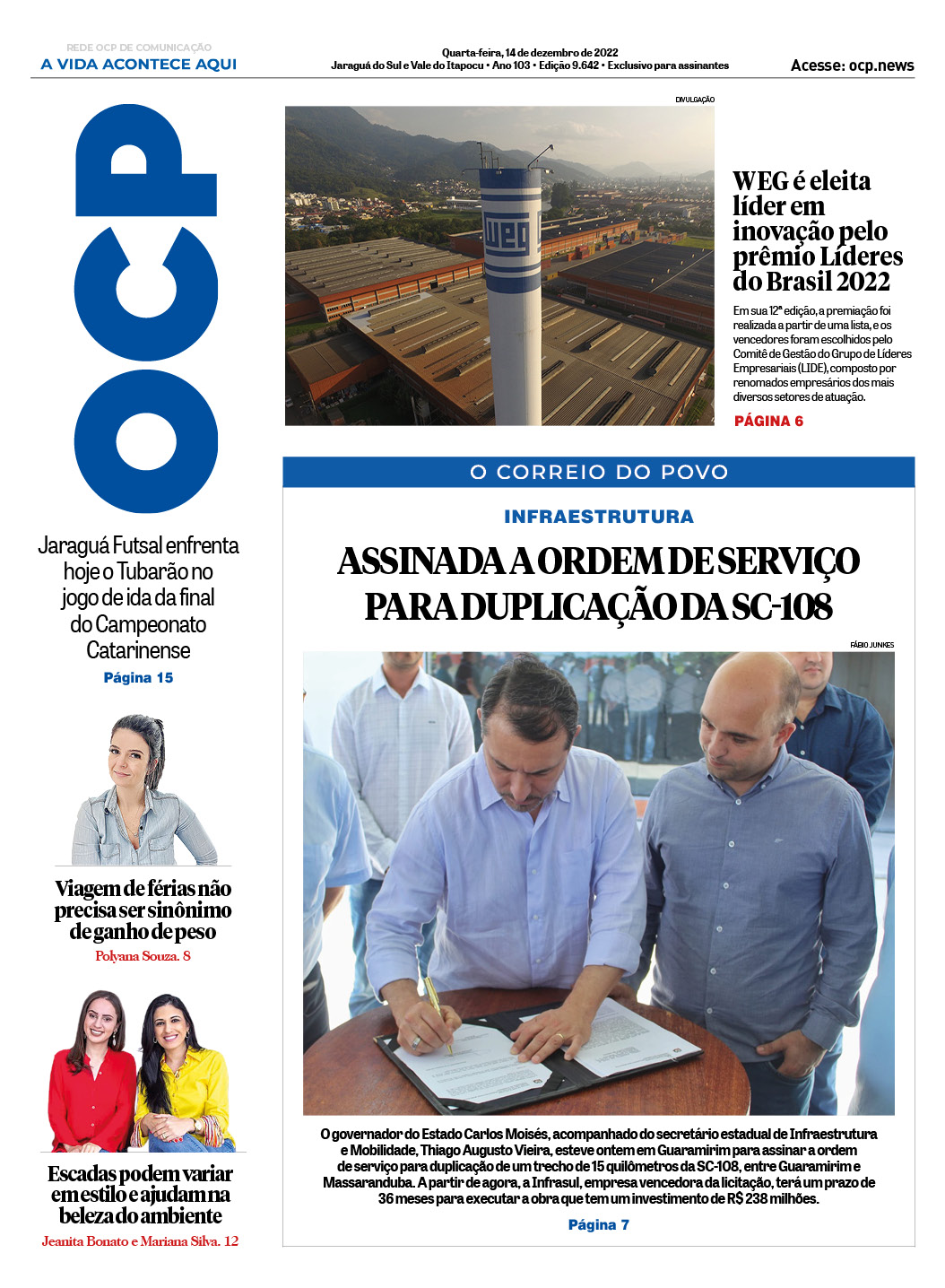 Jornal Digital O Correio do Povo edição 141222