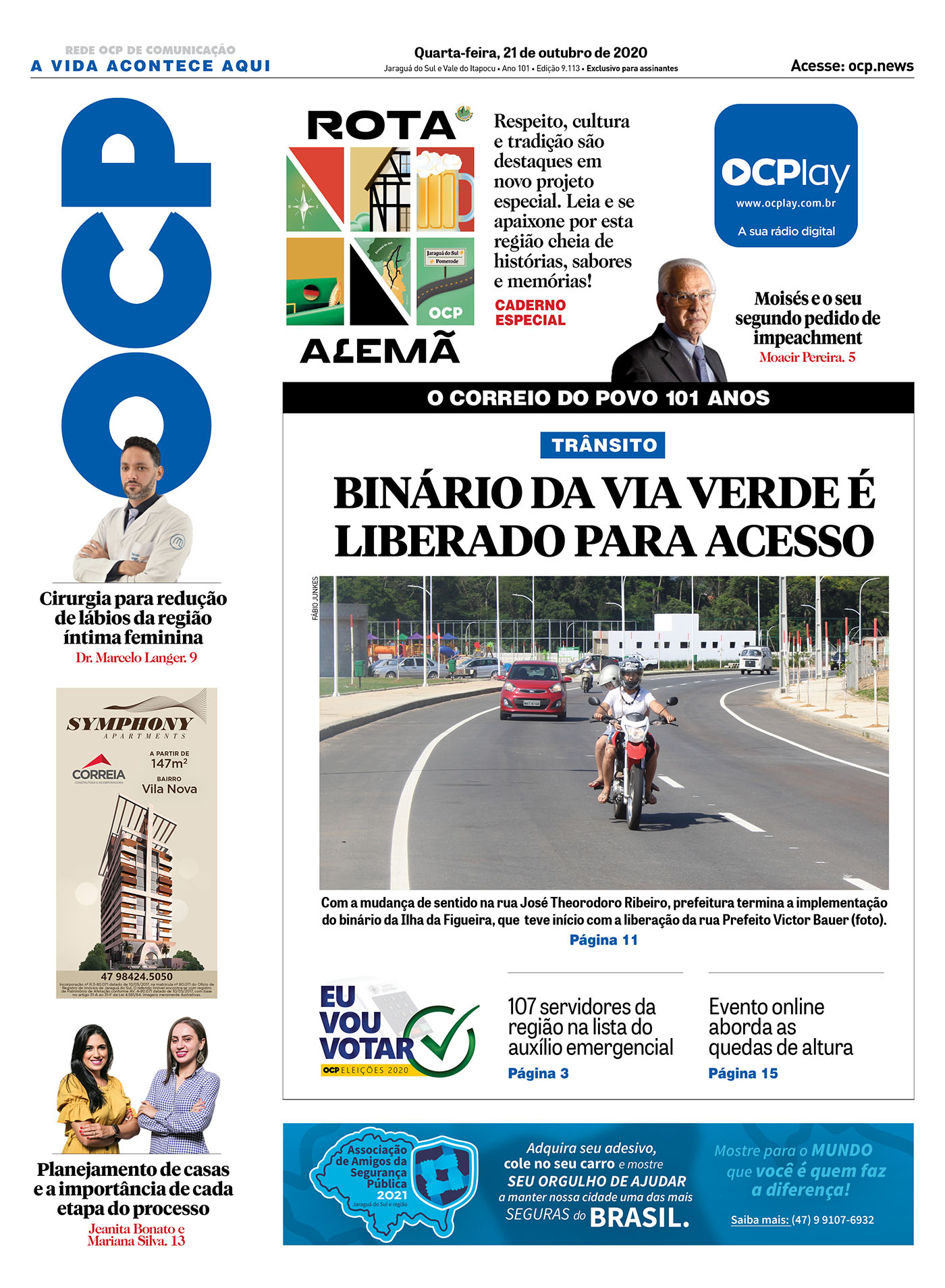 Jornal Digital O Correio do Povo edição 211020