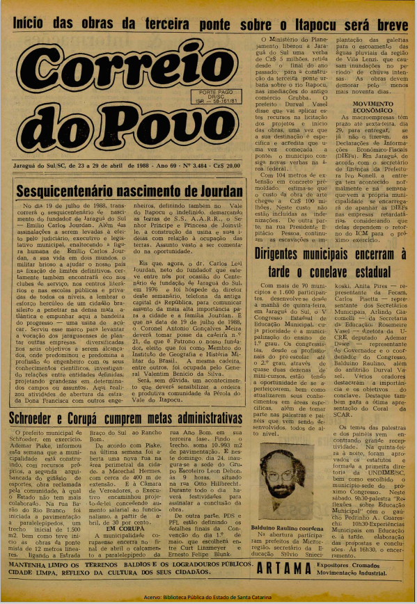 Jornal Digital O Correio do Povo edição 883484