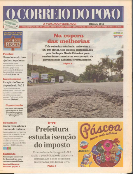 Jornal Digital O Correio do Povo edição 7162