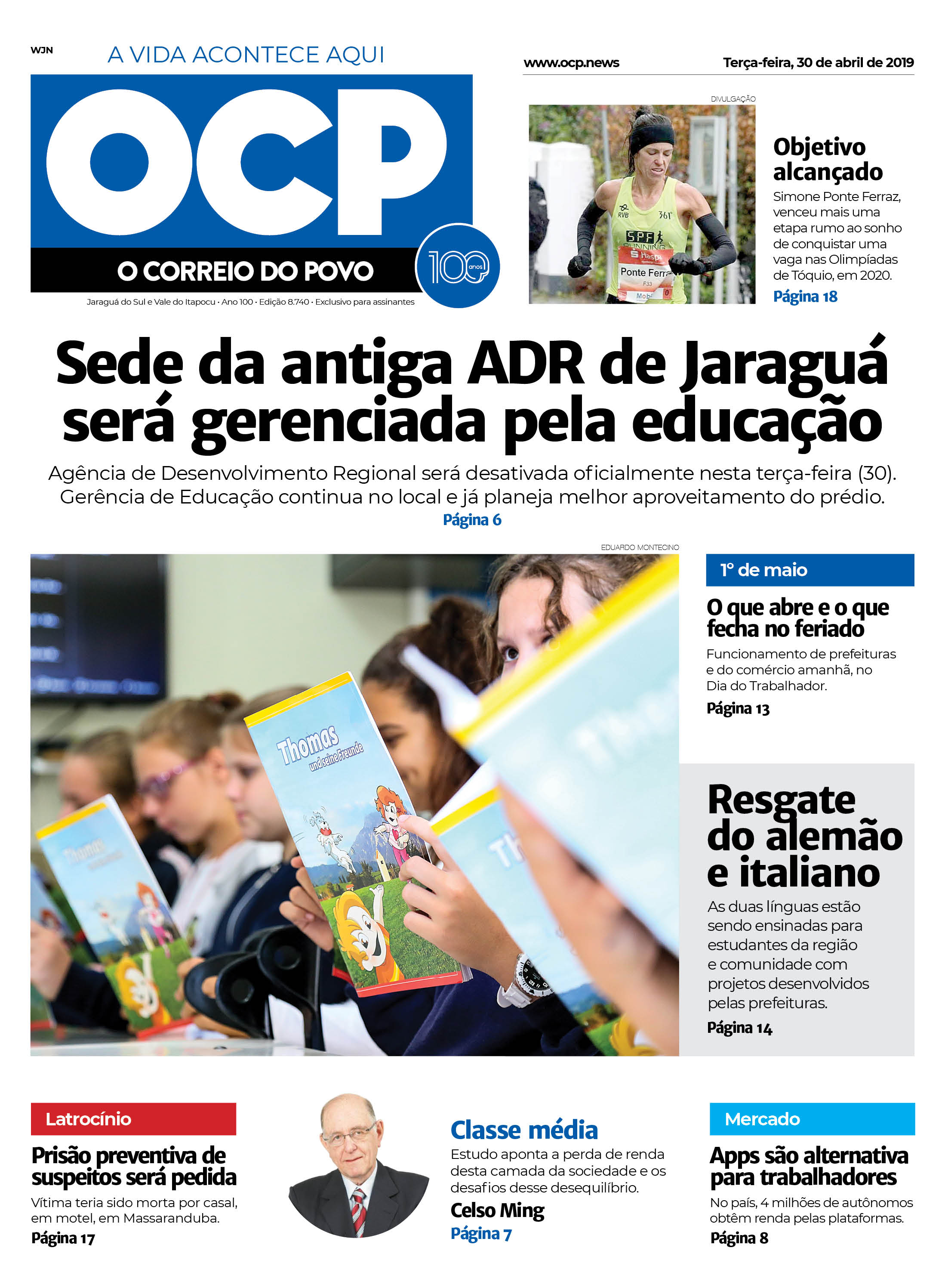 Jornal Digital O Correio do Povo edição 300419