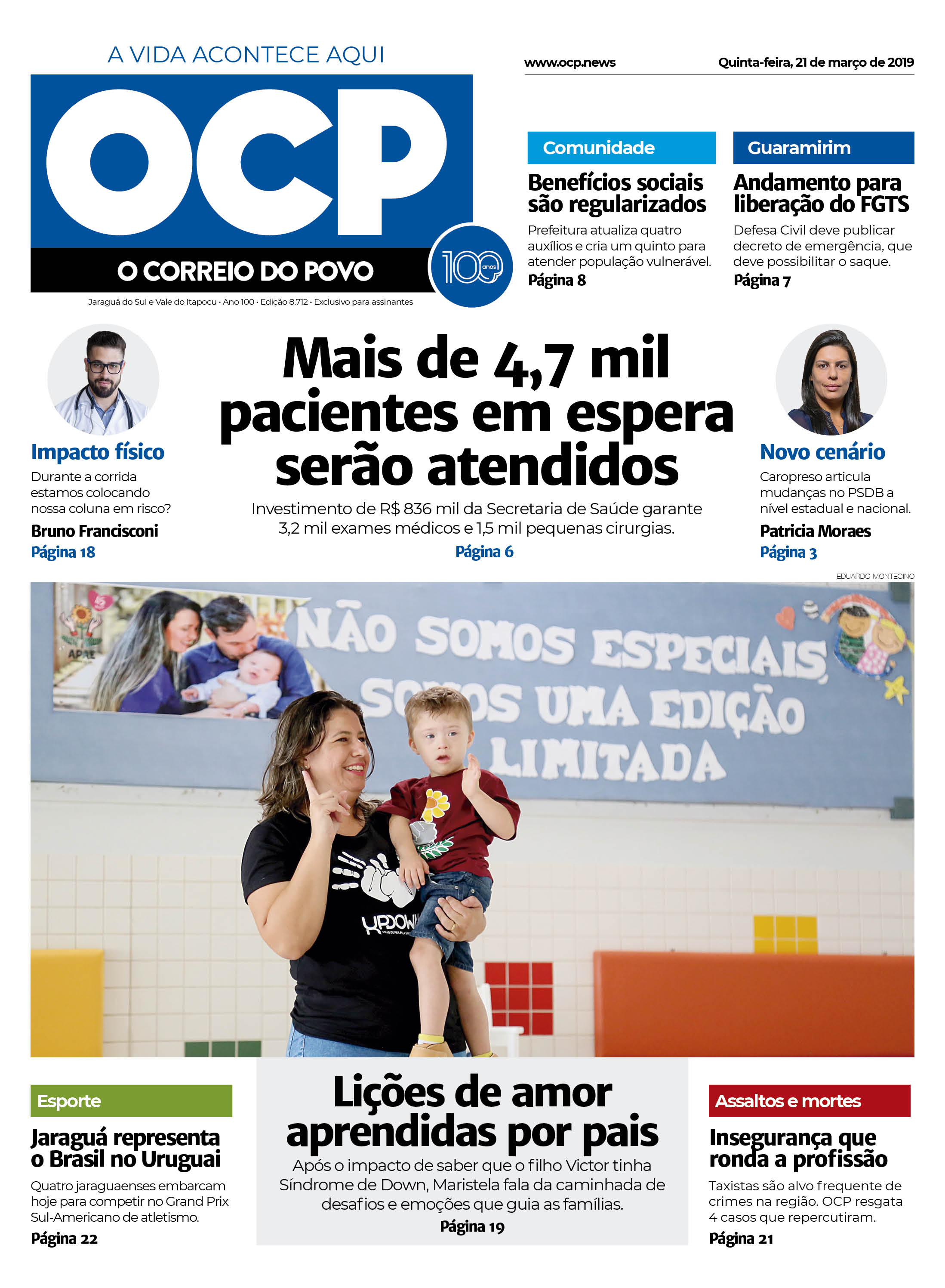 Jornal Digital O Correio do Povo edição 210319