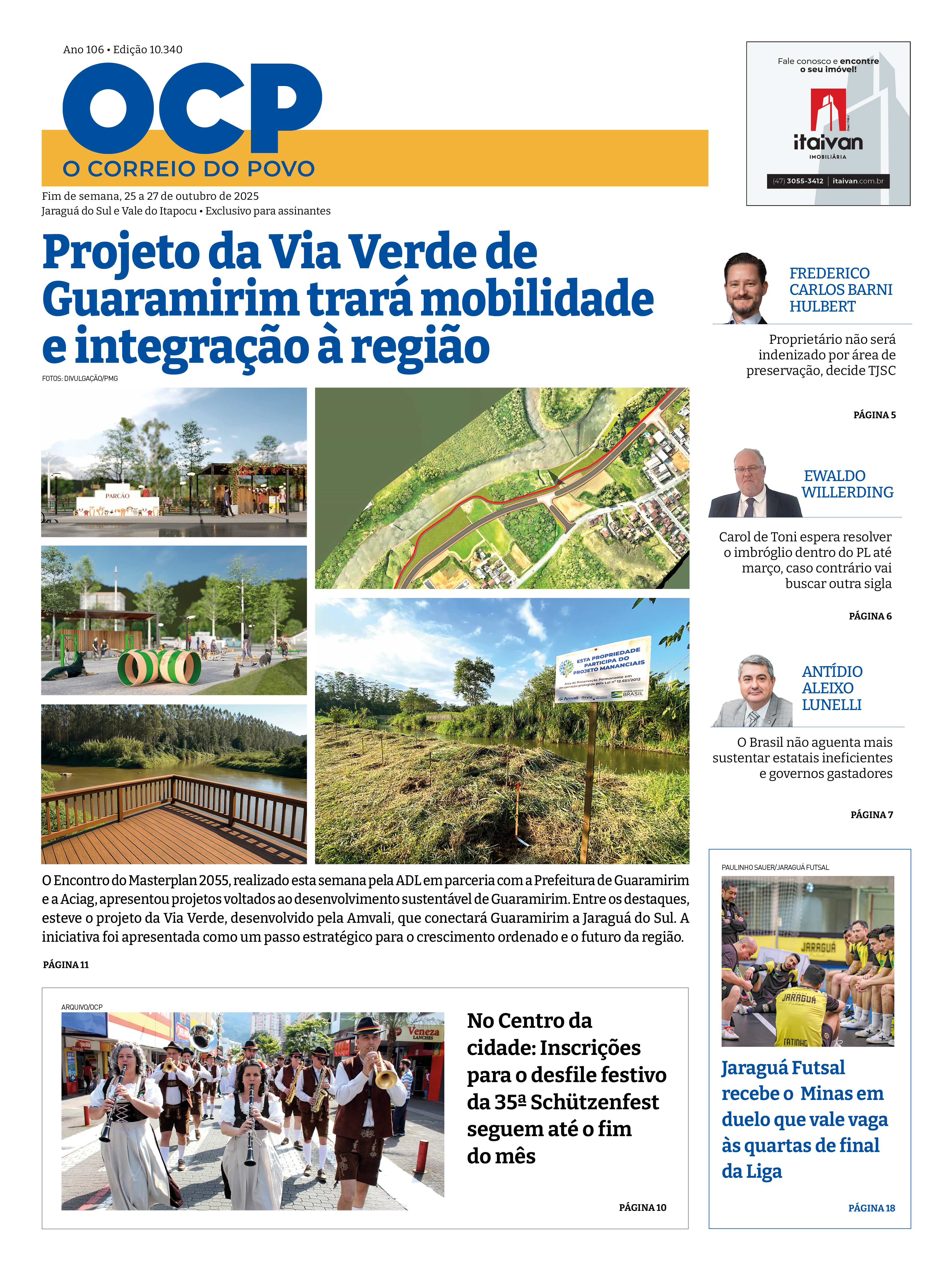 Jornal Digital O Correio do Povo edição 251025