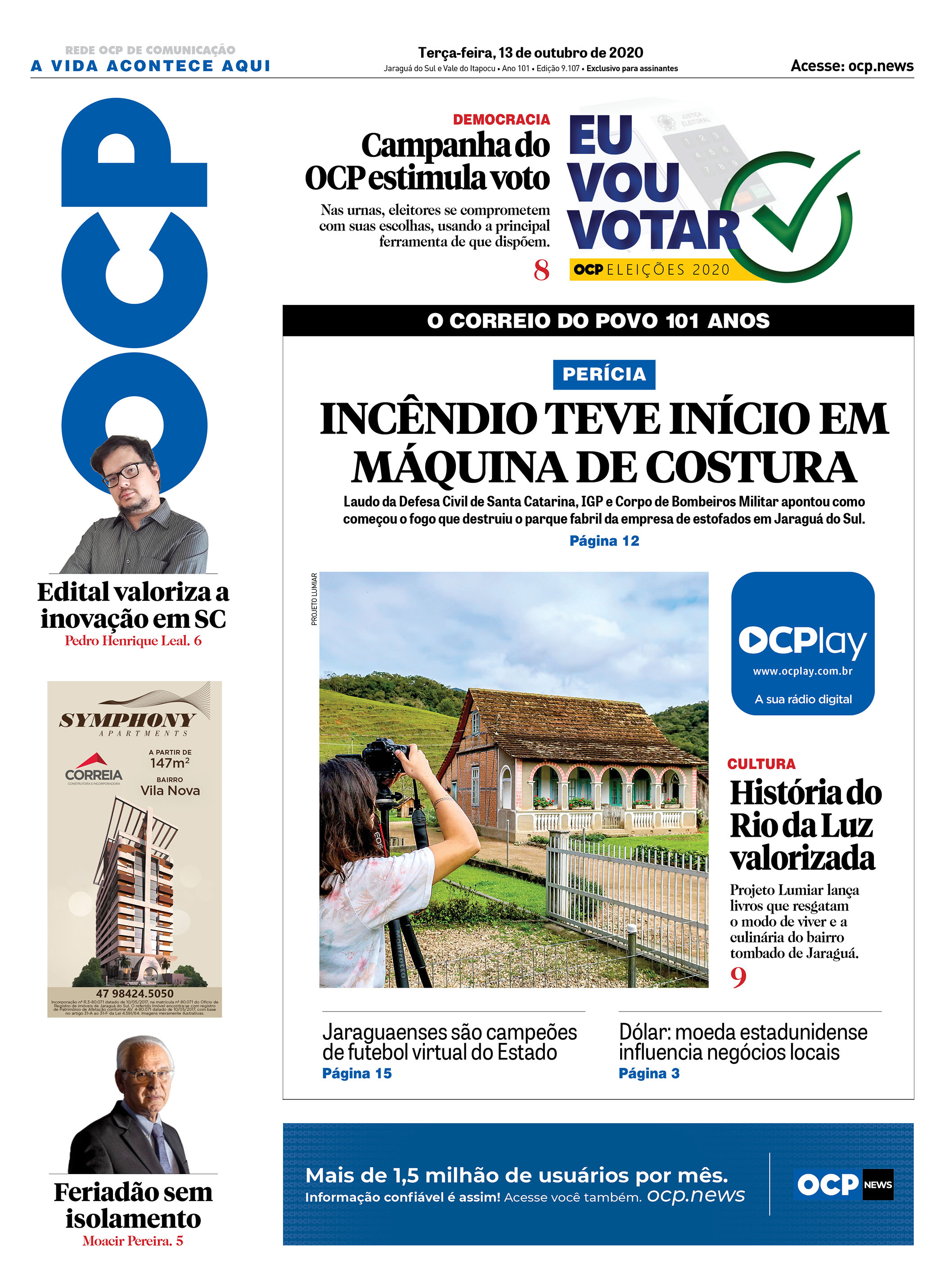 Jornal Digital O Correio do Povo edição 131020