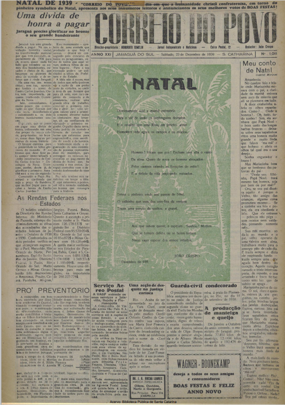 Jornal Digital O Correio do Povo edição 391011