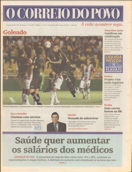 Jornal Digital O Correio do Povo edição 7167