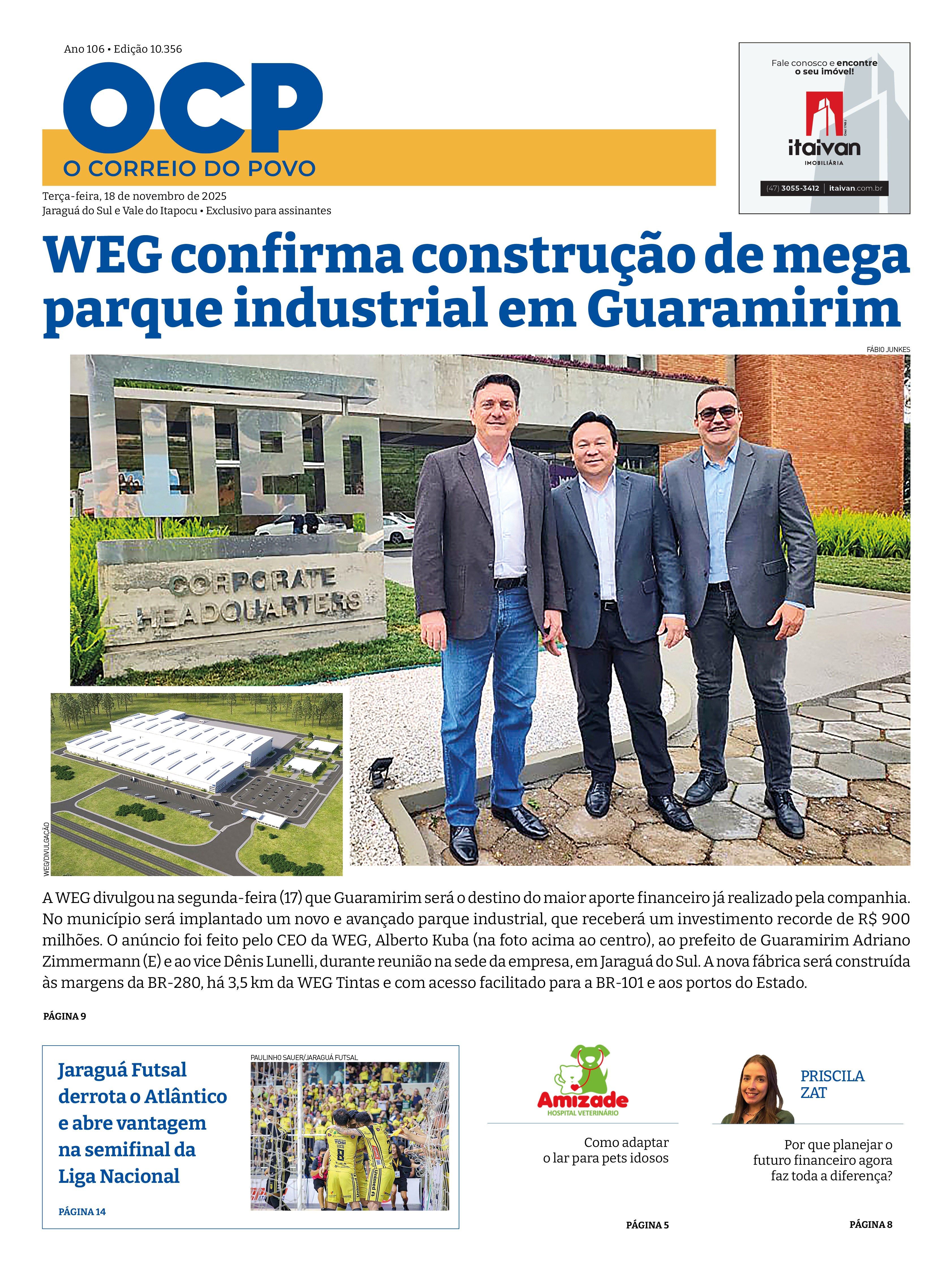 Jornal Digital O Correio do Povo edição 181125