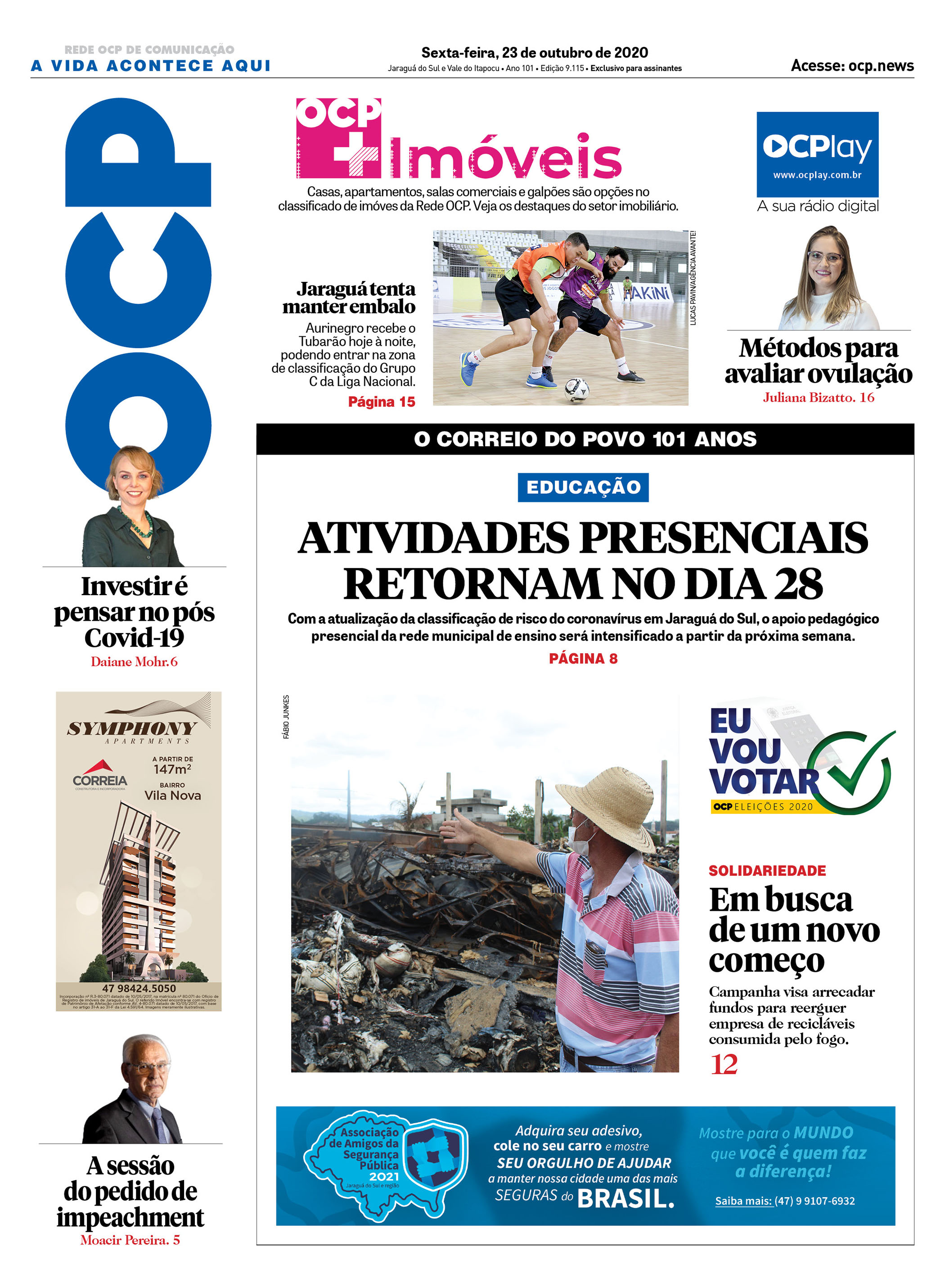 Jornal Digital O Correio do Povo edição 231020