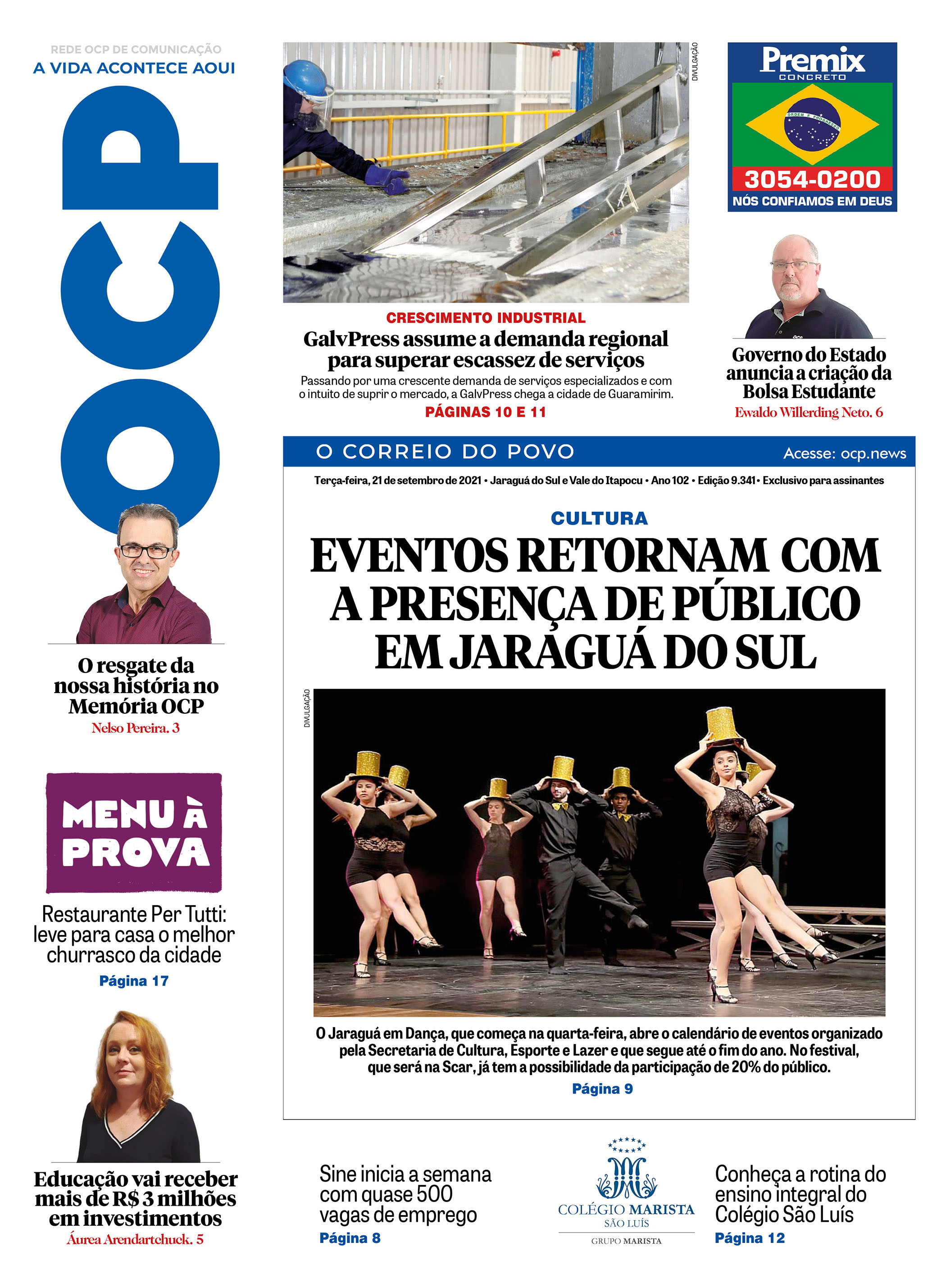 Jornal Digital O Correio do Povo edição 210921