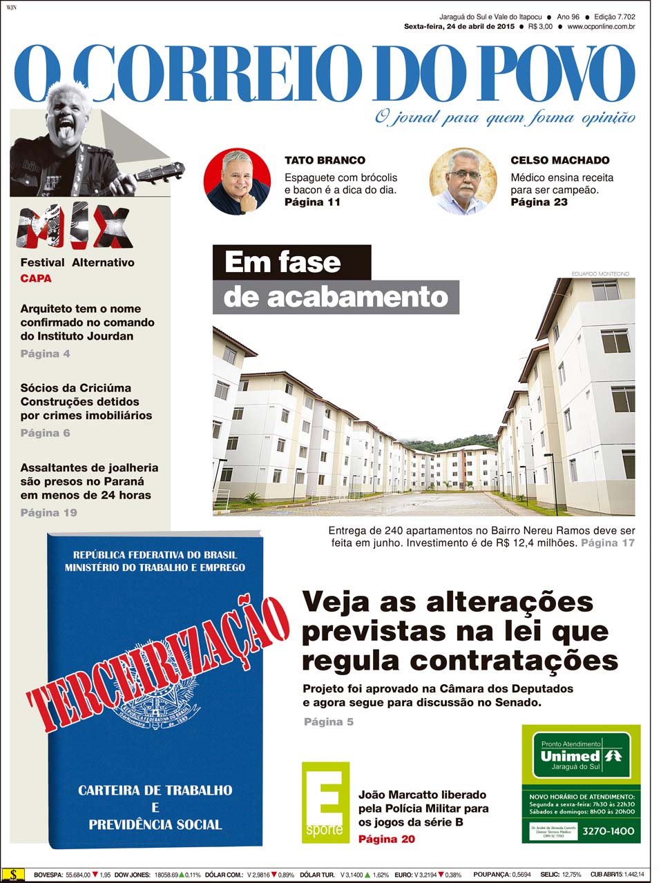 Jornal Digital O Correio do Povo edição 7702