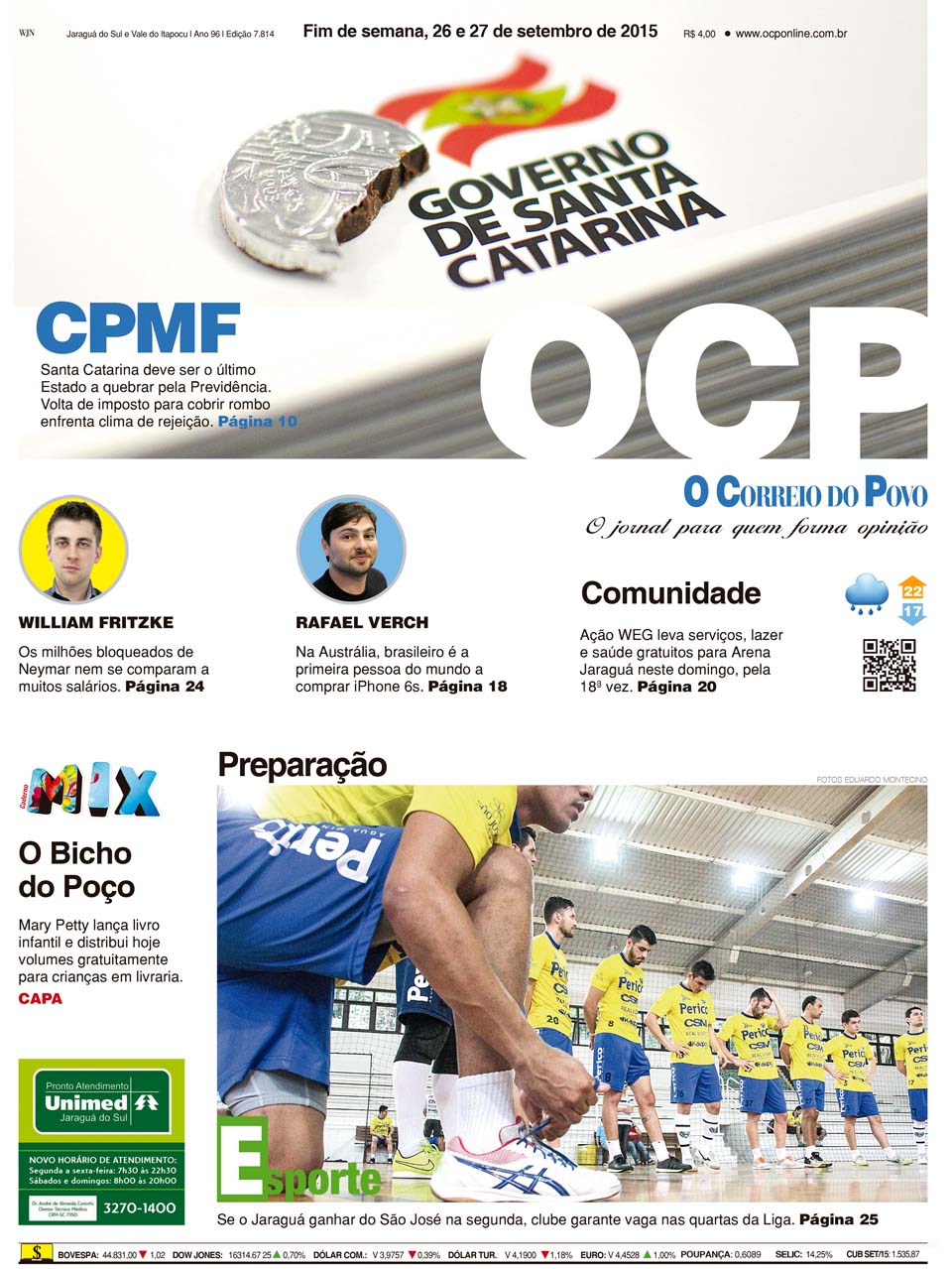 Jornal Digital O Correio do Povo edição 7814