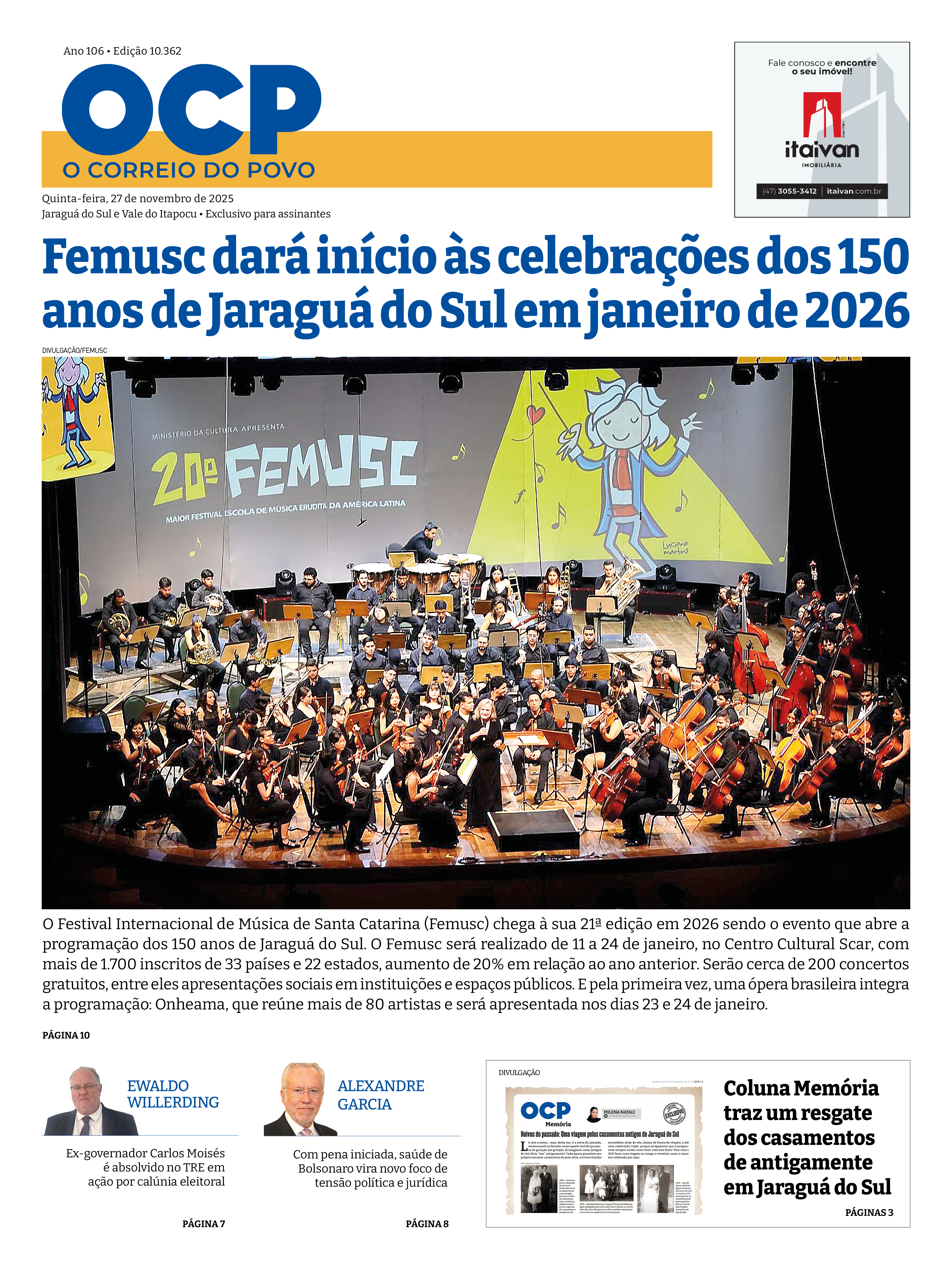 Jornal Digital O Correio do Povo edição 271125