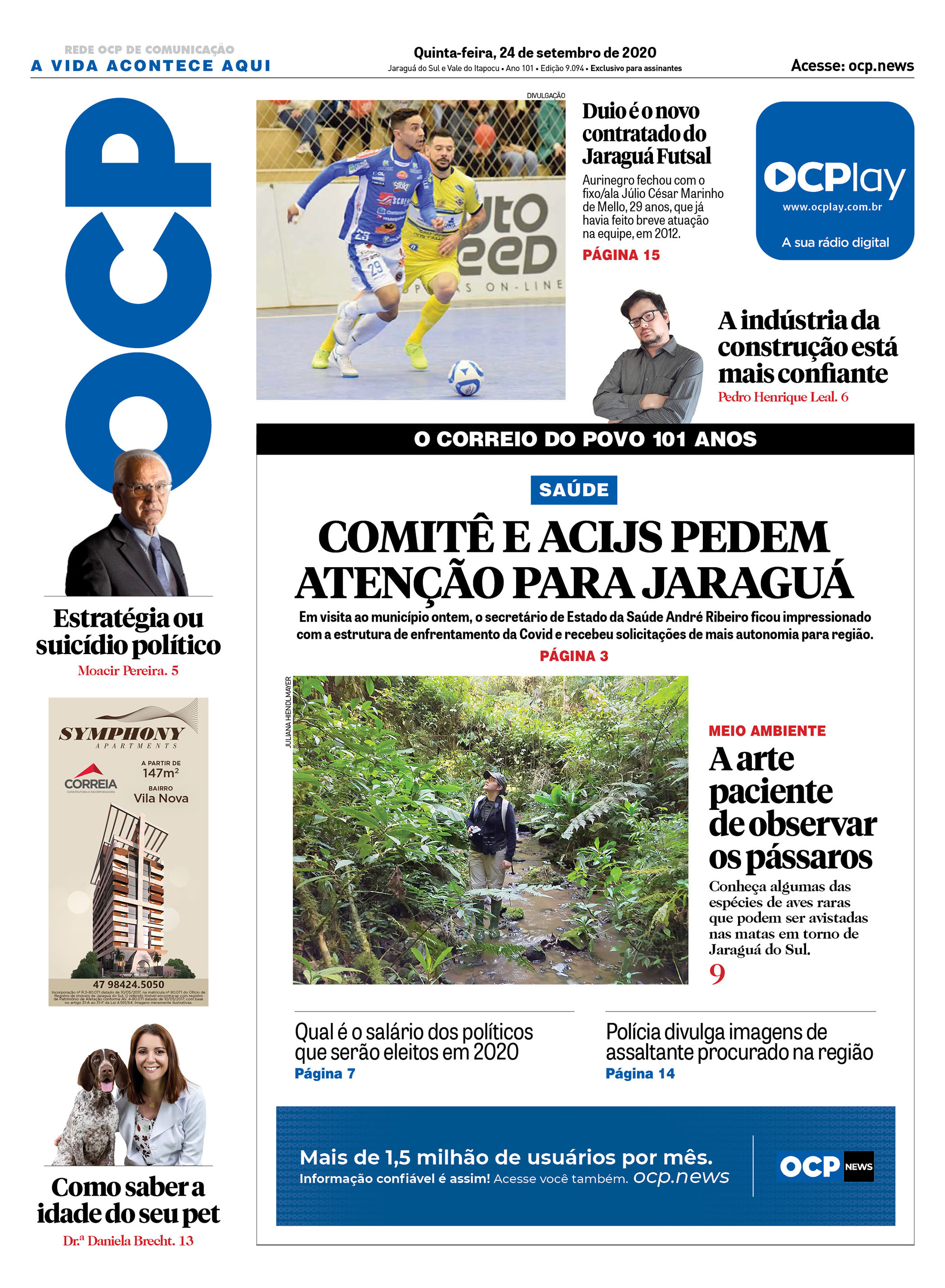 Jornal Digital O Correio do Povo edição 240920