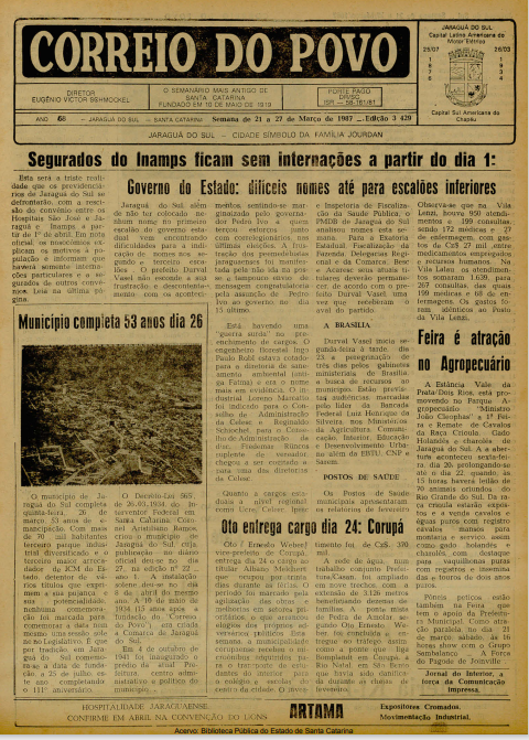 Jornal Digital O Correio do Povo edição 873429