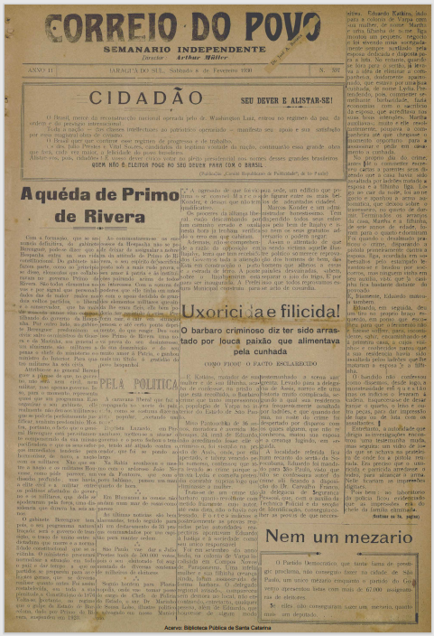 Jornal Digital O Correio do Povo edição 130557