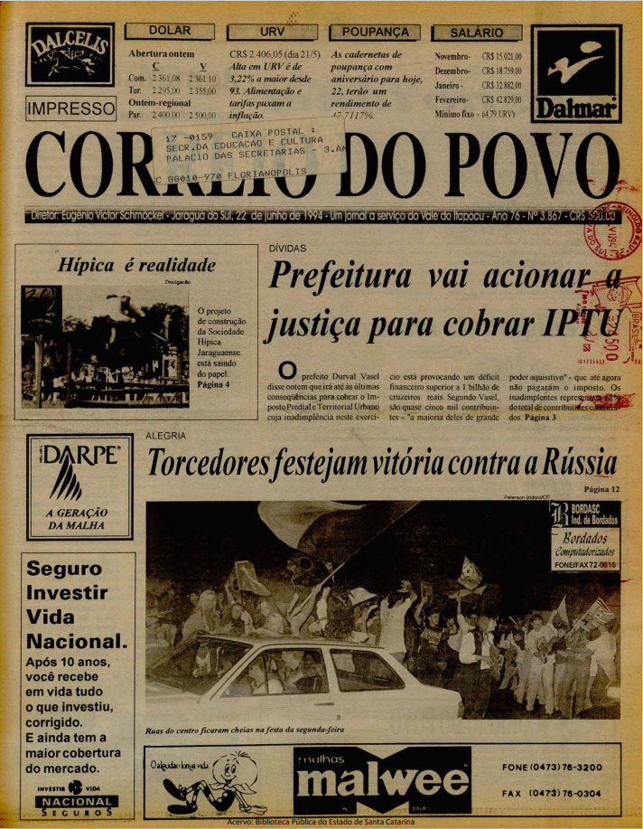 Jornal Digital O Correio do Povo edição 943867