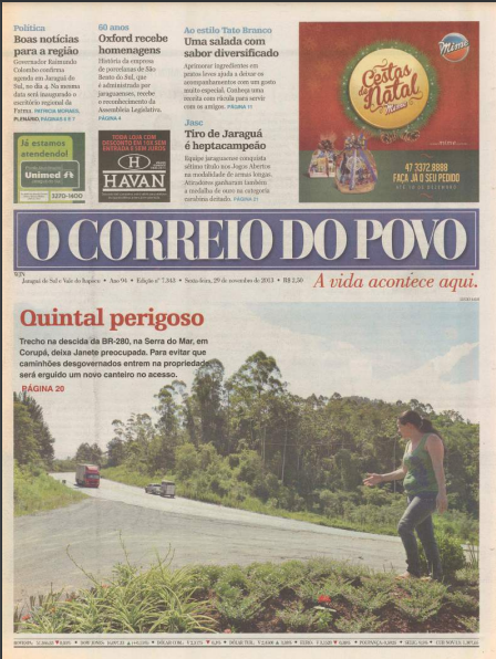 Jornal Digital O Correio do Povo edição 7343
