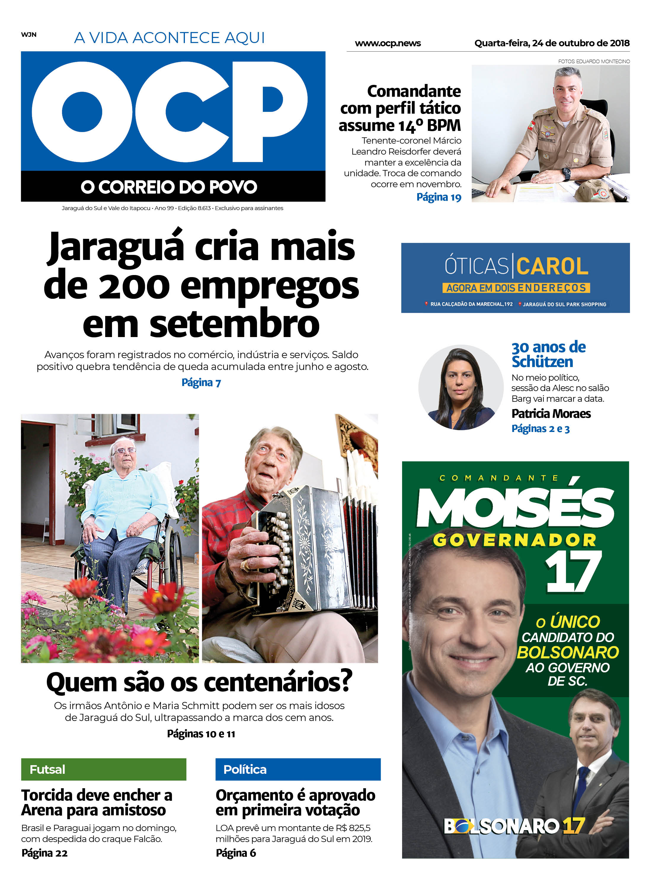Jornal Digital O Correio do Povo edição 241018