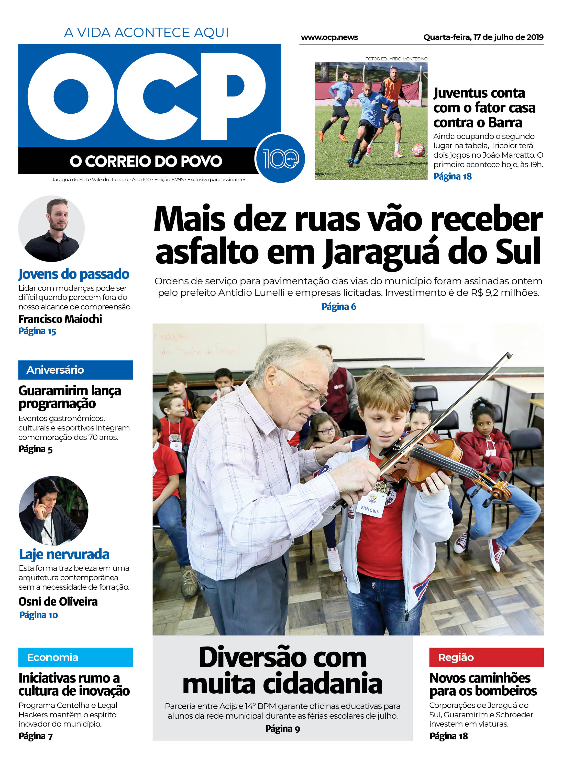 Jornal Digital O Correio do Povo edição 170719